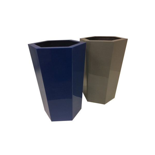 Geo Tapered Hexagon Planter