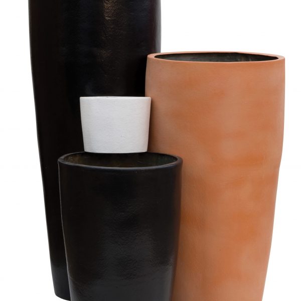 Fibreglass Tapered Planter Opulant Round